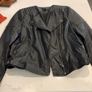 Top shop leather jacket